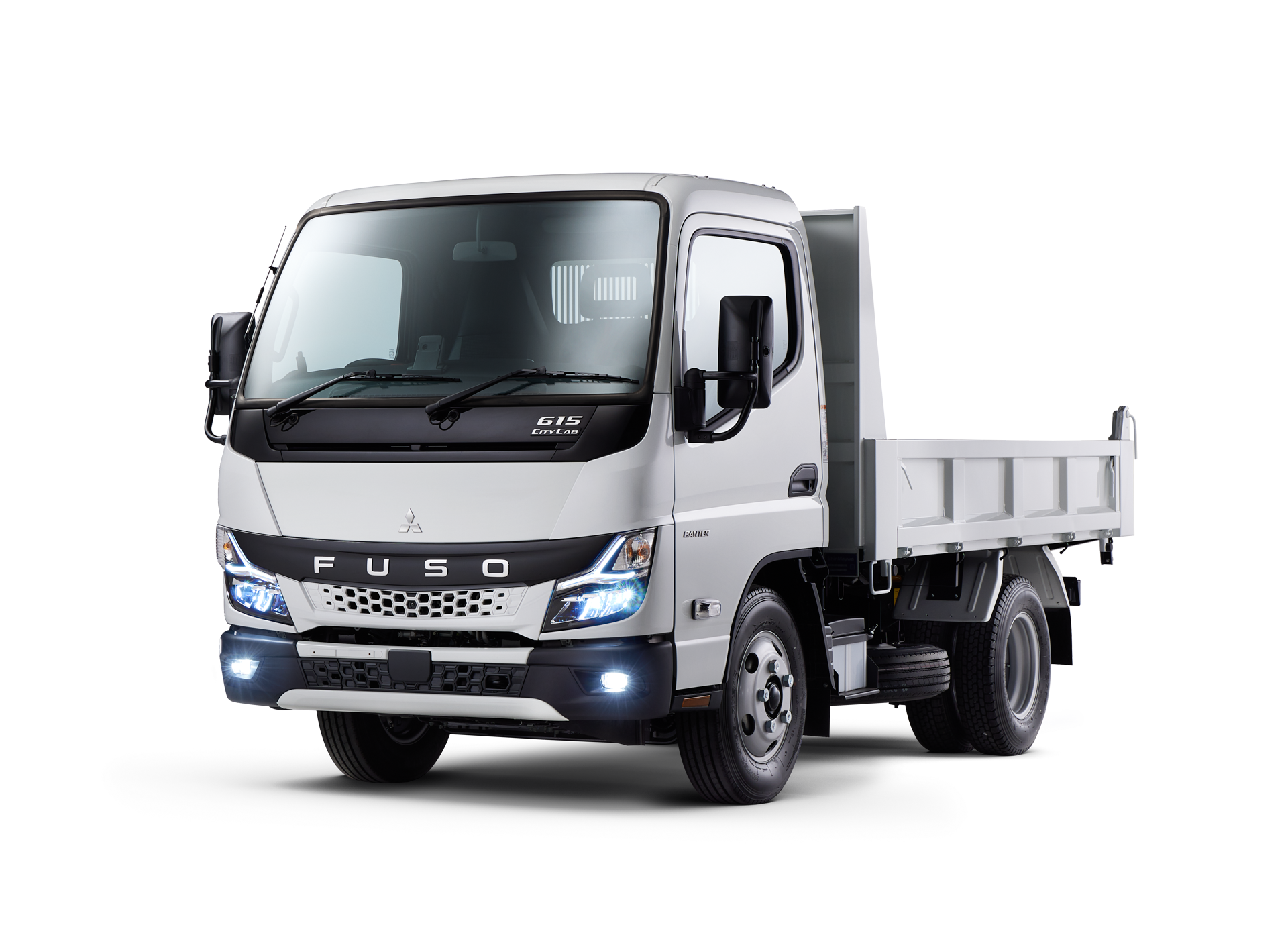 779ABCCF EURO 6 CANTER 615 City Cab Tipper Front34LHS RGB FA.png